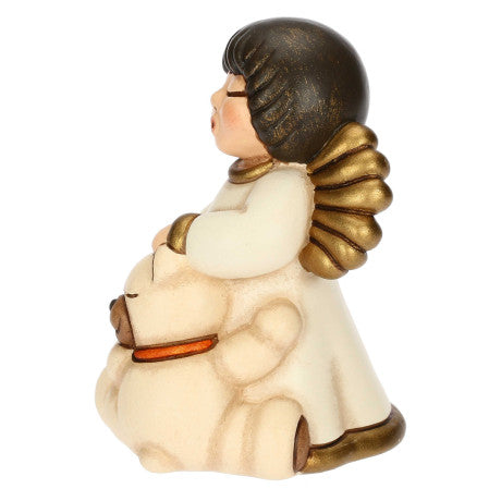 ANGELO CON TEDDY SEDUTO