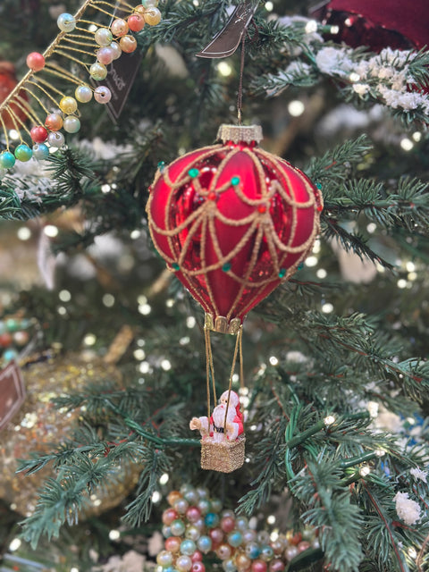 Decorazione per albero mongolfiera