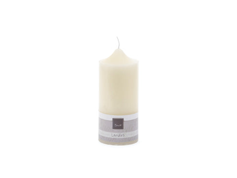 Candela Moccolo D7,5 H 15 Bianco Bruco