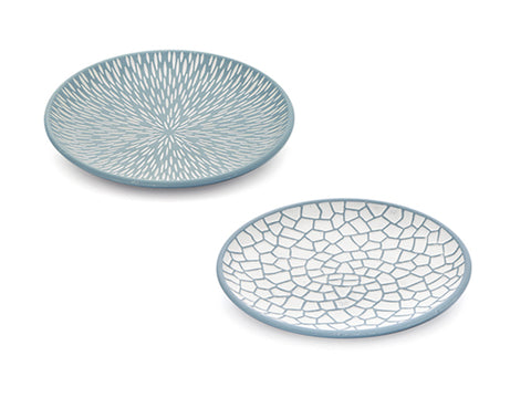 Vassoio Legno decorato cm 29 x 29 ass Bruco