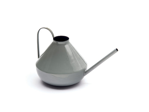 Innaffiatoio metal Shiny cm 28 x 15 x 20 grigio Lucido Bruco