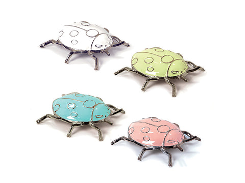 Coccinella Alluminio Bruco cm 15 x 14