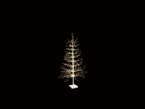 ALBERO LUMINOSO STARRY H150 C/652 LED 220V - IP20 (LUCE CALDA) BIANC