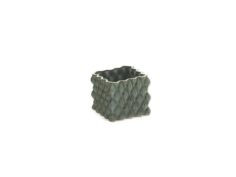 Caspò Ceramica Waves D13 H11 Verde Blu Matt Bruco