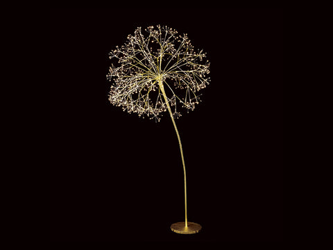 ALBERO DANDELION CM180 C/1080 LUCI LED 220V - IP20 +FLASH ORO