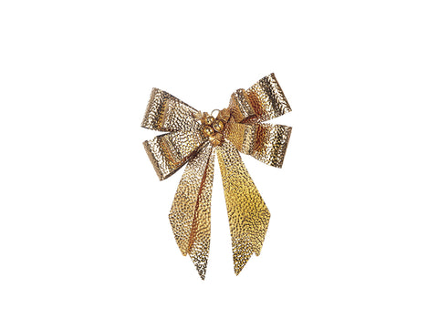 FIOCCO METAL MARTELLATO CM41X53 C/CAMPANELLI ORO