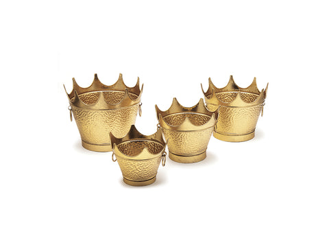 CASPO' CORONA METAL MARTELLATO CM25X25X22