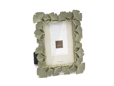 PORTAFOTO RESINA GINKO CM20X25 VERDE    Bruco