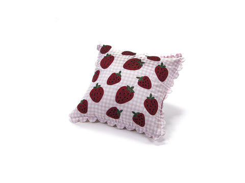 Cuscino fragole c/perline CM50X50 MULTI  Bruco