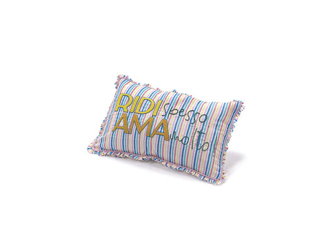Cuscino Ridi&Ama ricamato multi  CM35X55