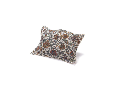 Cuscino granny ricamato c/perline cm 35x50 multi