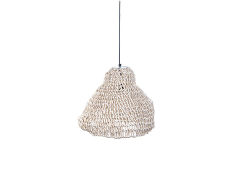 Lampadario Rope Bianco Bruco