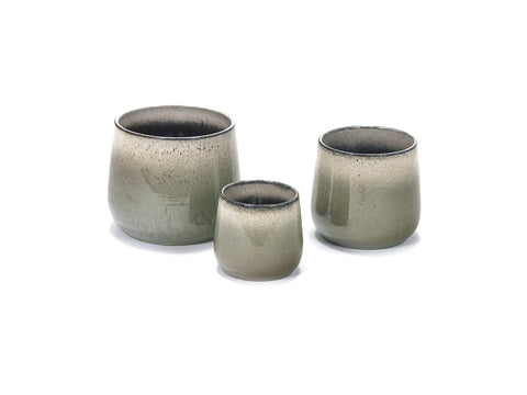 Set 3pz Caspo' ceramica Bruco