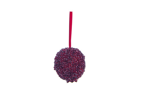 DECORAZIONE MELOGRANO CM9 ROSSO BRUCO