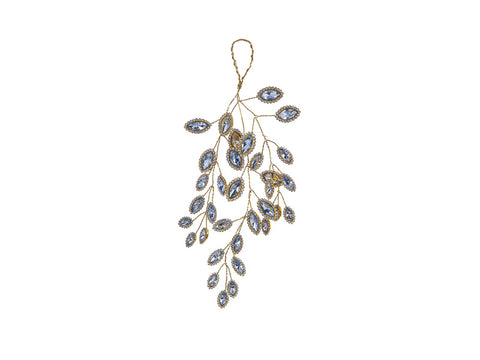 DECORAZIONE STRASS CM22 TRASPARENTE BRUCO