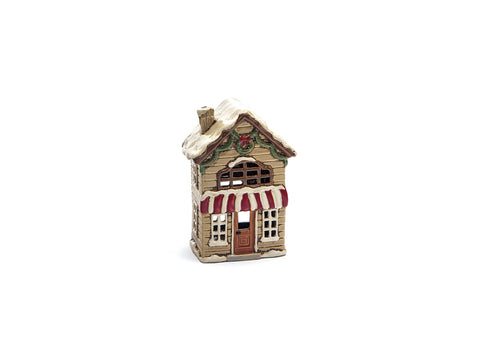 CASINA CERAMICA PORTACANDELA CM14X9X20 MULTI BRUCO
