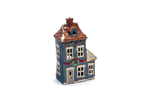 CASINA CERAMICA PORTACANDELA CM17X11X27 MULTI BRUCO