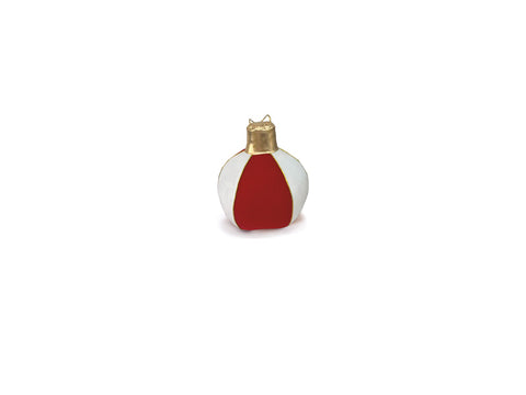 FERMAPORTA SFERA CM30 BIANCO/ROSSO/ORO BRUCO