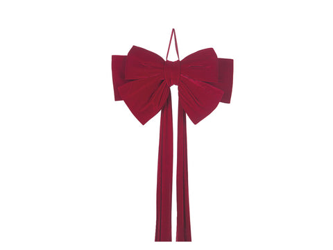 FIOCCO IN TESSUTO  CM80X200 ROSSO BRUCO