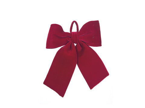 FIOCCO IN TESSUTO  CM30X40 ROSSO BRUCO