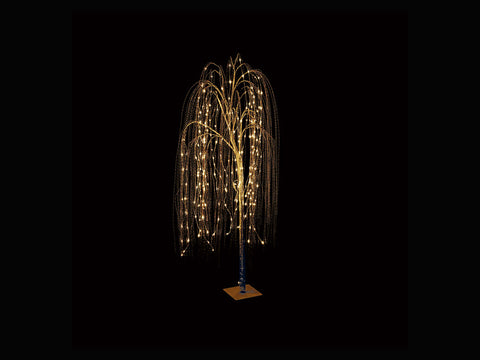 ALBERO SALICE CM153 C/234 LUCI LED 220V BRUCO