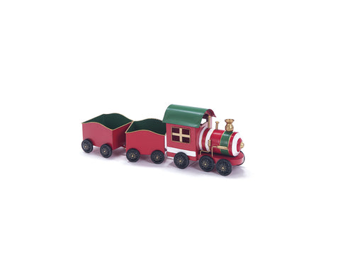 TRENINO METAL C/2 CONTENITORI CM60X15X20 MULTICOLOR BRUCO