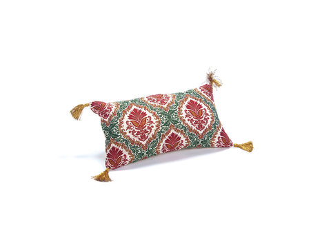 CUSCINO DAMASCO C/NAPPE LUREX  MULTICOLOR BRUCO