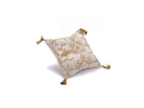 CUSCINO BRIGHT LUREX C/NAPPE ORO BRUCO