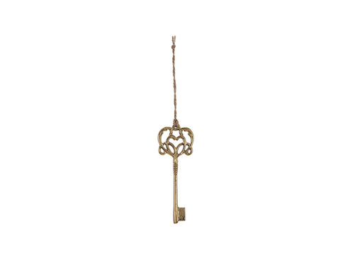 DECORAZIONE CHIAVE ALLUMINIO CM5X13 ORO ORO BRUCO