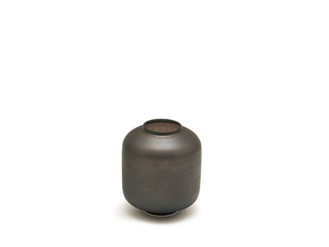 VASO VETRO EVIDENT CM18X21 ANTRACITE BRUCO