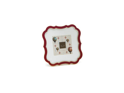 PORTAFOTO METAL MODERN CM15X15X1 ROSSO BRUCO