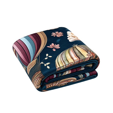 Plaid Cappadocia Bordeaux Casa Anversa 150 x 180 cm