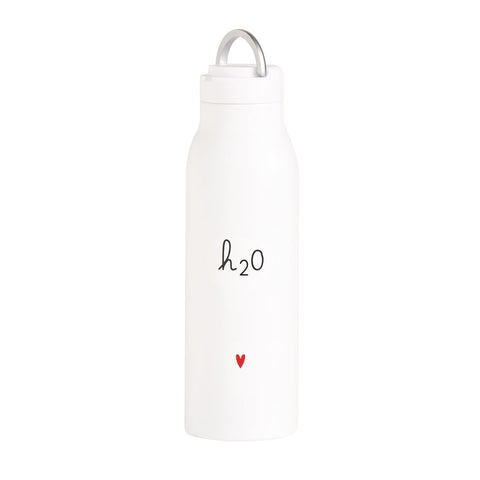 Borraccia termica H2O cuore - 0,5 l da Simple Day