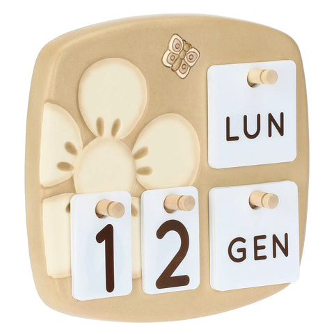 Calendario da muro in ceramica Iconic Elegance