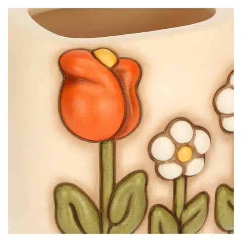 Portaspazzolini in ceramica Happy Country Thun