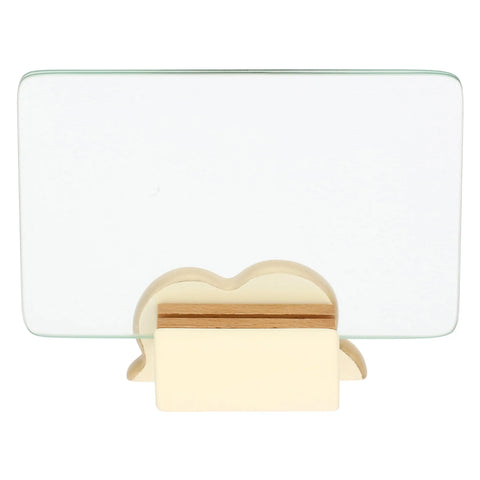 Portafoto in vetro e ceramica con base a forma di fiore Iconic Elegance Thun