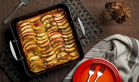 Arrostiera quadrata in alluminio antiaderente Ø 26 Le creuset