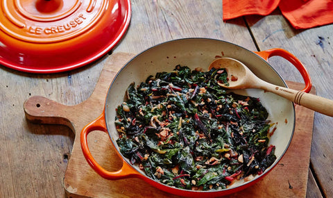 Tegame basso Evolution in ghisa vetrificata 26 cm nectar Le Creuset