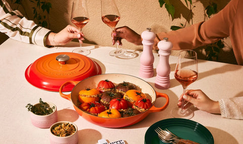 Tegame basso Evolution in ghisa vetrificata 26 cm nectar Le Creuset