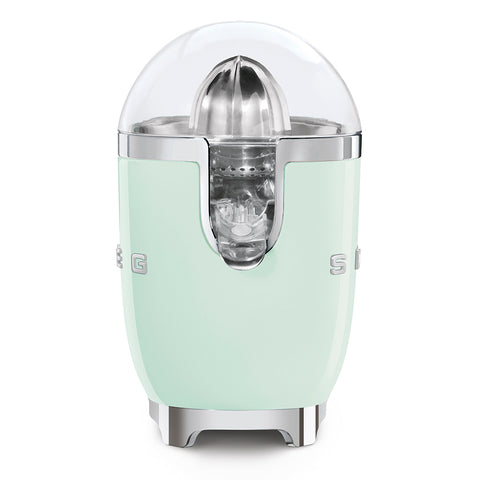 Spremiagrumi verde pastello Lucido Estetica 50's Style smeg