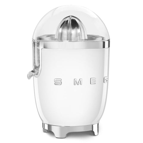 Spremiagrumi Bianco Lucido Estetica 50's Style smeg