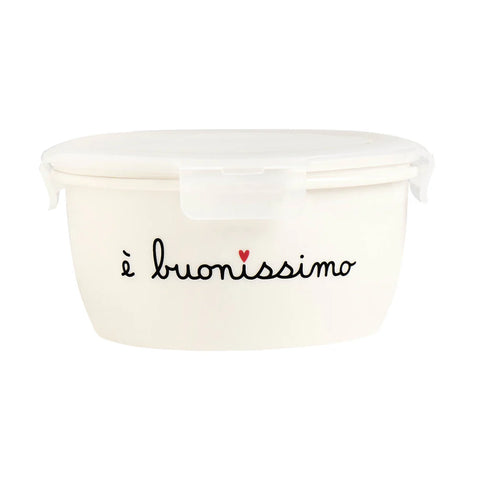 Contenitore rotondo E' buonissimo  tg. L da Simple Day