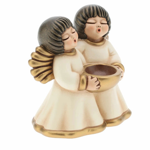 Angeli Sissi con porta candela medio