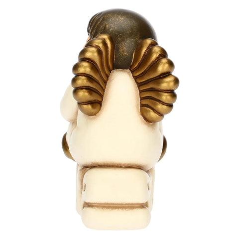 Angelo Amore su scritta Love in ceramica Angel Love, medio