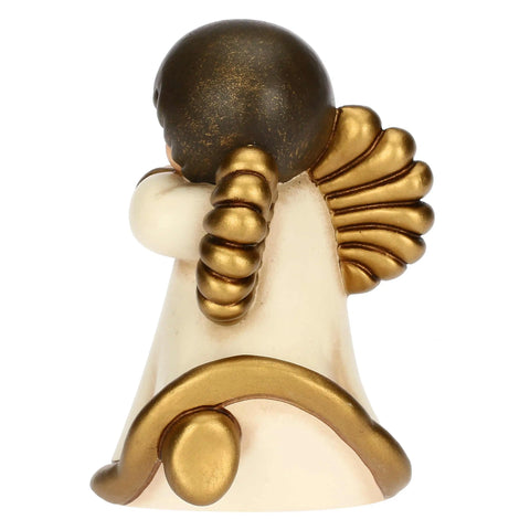 Angelo Amore con freccia e arco in ceramica Angel Love, medio