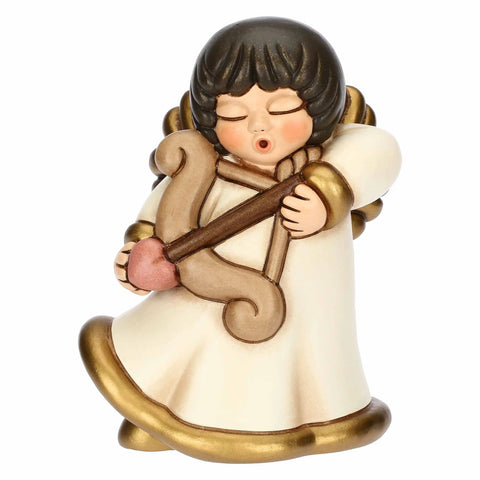 Angelo Amore con freccia e arco in ceramica Angel Love, medio