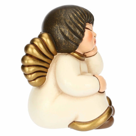 Angelo pensante in ceramica Volami nel cuore