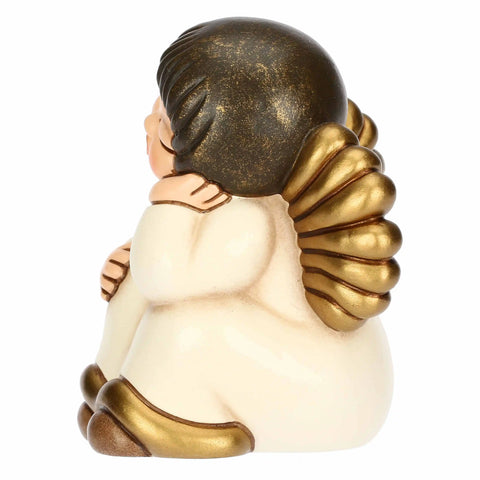 Angelo pensante in ceramica Volami nel cuore