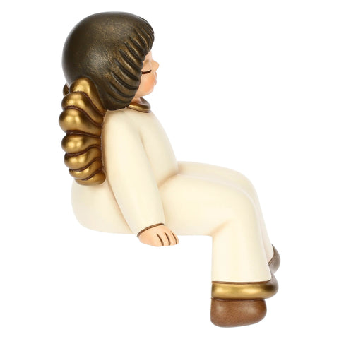 Angelo seduto in ceramica Volami nel cuore Linea Volami nel cuore