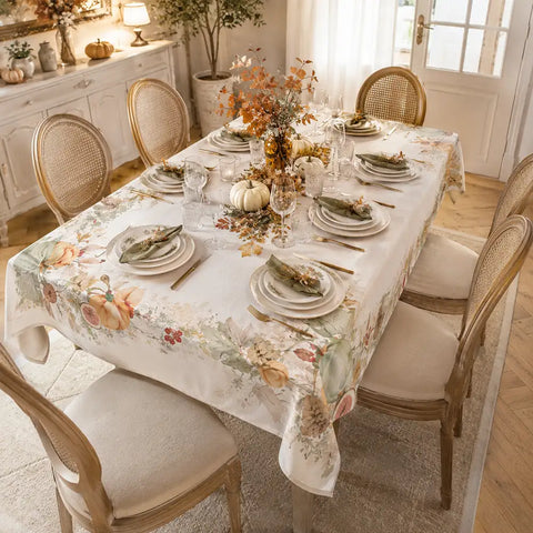 Tovaglia Noisette autunno 6 posti Clodette